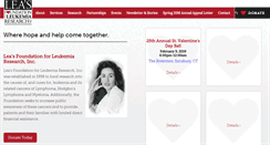 Desktop Screenshot of leasfoundation.org